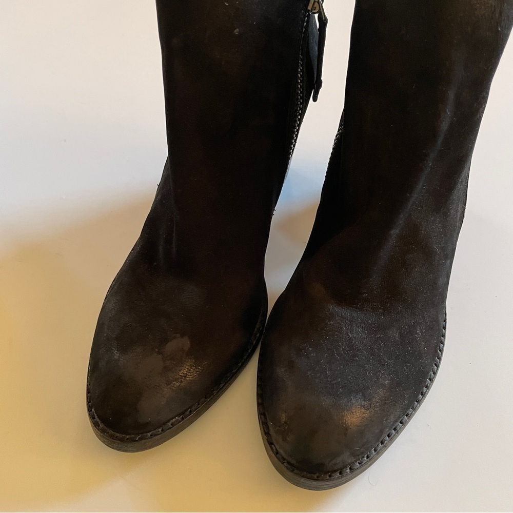 Dolce Vita Black Heeled Booties - Picture 2 of 10